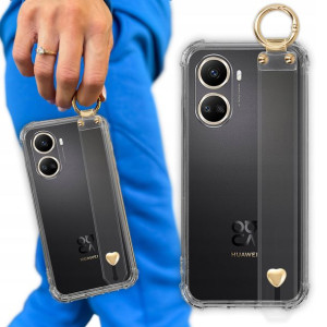 Etui Antishock + Pasek Serce do HUAWEI NOVA 10 SE