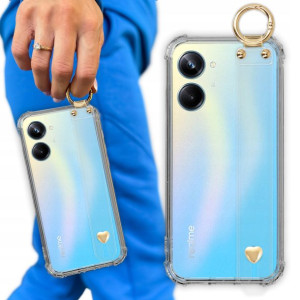 Etui Antishock + Pasek Serce do REALME 10 PRO 5G