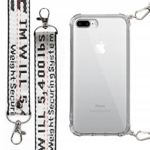Etui Antishock + Smycz Biała do IPHONE 7/8 PLUS