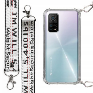 Etui Antishock + Smycz Biała do XIAOMI MI 10T PRO