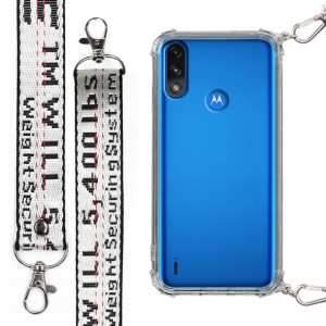 Etui Antishock + Smycz do MOTOROLA E7 POWER/E7I