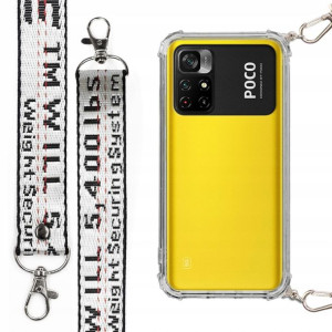 Etui Antishock + Smycz Do Xiaomi Poco M4 Pro 4g