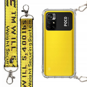 Etui Antishock + Smycz Do Xiaomi Poco M4 Pro 4g