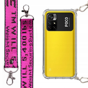 Etui Antishock + Smycz Do Xiaomi Poco M4 Pro 4g