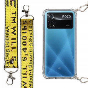 Etui Antishock + Smycz Do Xiaomi Poco X4 Pro 5g
