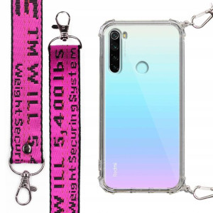 Etui Antishock + Smycz Do Xiaomi Redmi Note 8 2021