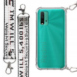 Etui Antishock + Smycz do XIAOMI REDMI NOTE 9 4G
