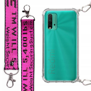 Etui Antishock + Smycz do XIAOMI REDMI NOTE 9 4G