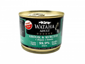 Wataha hunt adult cat królik kurczak 200g