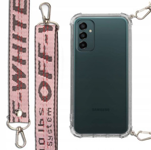 Etui Antishock + Smycz Różowa do SAMSUNG F23 5G