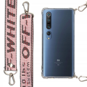 Etui Antishock + Smycz Różowa do XIAOMI Mi 10 PRO