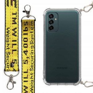 Etui Antishock + Smycz Żółta do SAMSUNG M13 4G