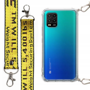 Etui Antishock + Smycz Żółta do XIAOMI MI 10 LITE