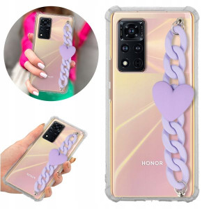 Etui ANTISHOCK BLINK do HUAWEI HONOR V40 Łańcuszek