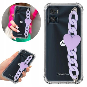 Etui ANTISHOCK BLINK do MOTOROLA E22 Top Łańcuszek