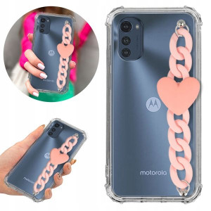 Etui ANTISHOCK BLINK do MOTOROLA E32s Łańcuszek
