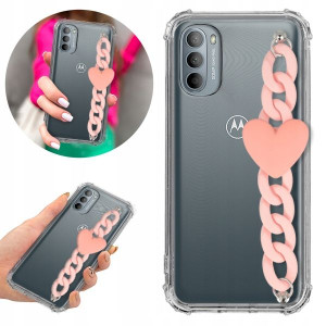 Etui ANTISHOCK BLINK do MOTOROLA G31 4G Łańcuszek