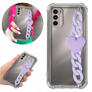 Etui ANTISHOCK BLINK do MOTOROLA G41 4G Łańcuszek