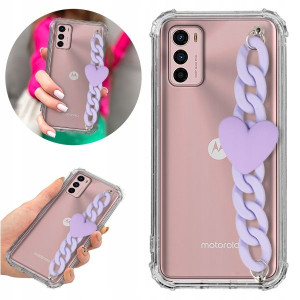Etui ANTISHOCK BLINK do MOTOROLA G42 Top Łańcuszek