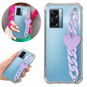 Etui Antishock BLINK do OPPO K10 5G Z Serduszkiem