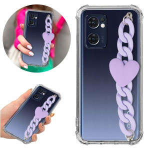 Etui ANTISHOCK BLINK do OPPO RENO 7 5G Łańcuszek