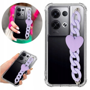 Etui ANTISHOCK BLINK do OPPO RENO 8 PLUS Łańcuszek