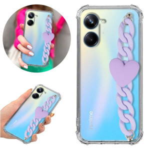 Etui ANTISHOCK BLINK do REALME 10 PRO 5G Łańcuszek
