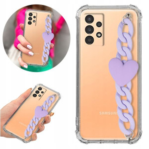 Etui ANTISHOCK BLINK do SAMSUNG A13 4G Łańcuszek