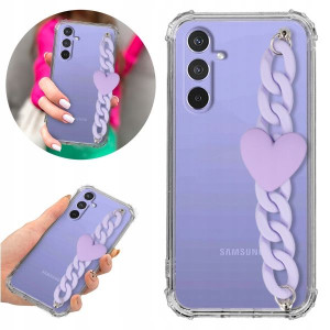 Etui ANTISHOCK BLINK do SAMSUNG A54 5G Łańcuszek