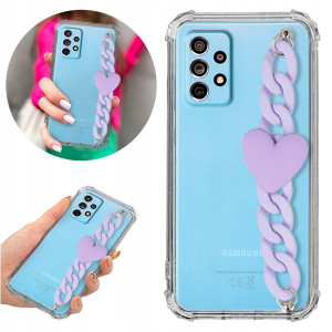 Etui ANTISHOCK BLINK do SAMSUNG A73 5G Łańcuszek