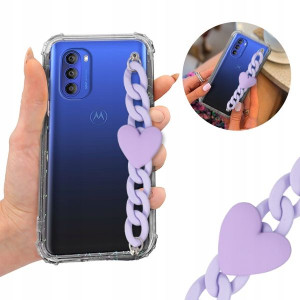 Etui Antishock BLINK Łańcuszek do MOTOROLA G51 5G