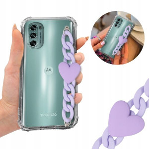 Etui Antishock BLINK Łańcuszek do MOTOROLA G62 5G