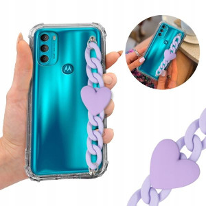 Etui Antishock BLINK Łańcuszek do MOTOROLA G71 5G
