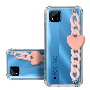 Etui Antishock BLINK Łańcuszek do REALME C11 2021