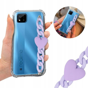 Etui Antishock BLINK Łańcuszek do REALME C11 2021