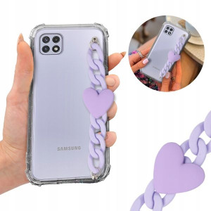 Etui Antishock BLINK Łańcuszek do SAMSUNG A22 5G