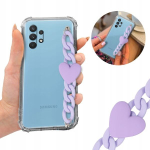 Etui Antishock BLINK Łańcuszek do SAMSUNG A32 5G