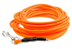 Linka treningowa / otok fi 8 mm - 10 m Biothane 4WILD -Nie-Nożycowy-Tak-15m