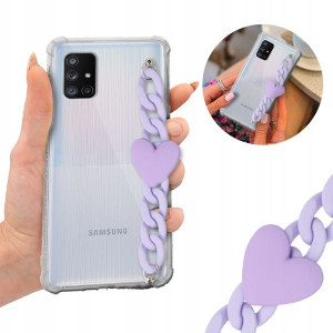 Etui Antishock BLINK Łańcuszek do SAMSUNG A71 5G