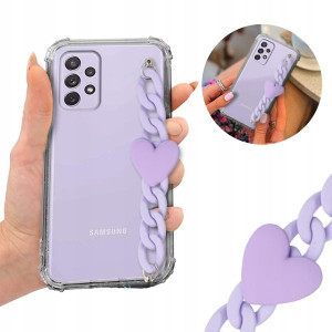 Etui Antishock BLINK Łańcuszek do SAMSUNG A72 5G