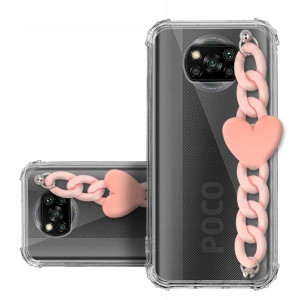 Etui Antishock BLINK Łańcuszek do XIAOMI POCO X3