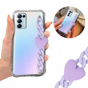 Etui Antishock BLINK Łańcuszek Top do OPPO RENO 5K
