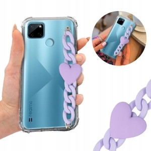 Etui Antishock BLINK Łańcuszek Top do REALME C21Y