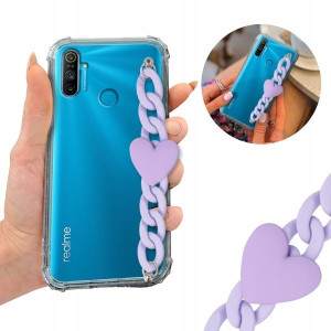 Etui Antishock BLINK Łańcuszek Top do REALME C3