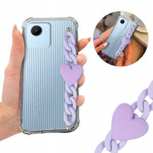 Etui Antishock BLINK Łańcuszek Top do REALME C30