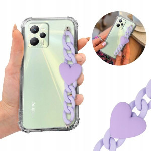 Etui Antishock BLINK Łańcuszek Top do REALME C35