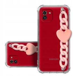 Etui Antishock BLINK Łańcuszek Top do SAMSUNG A03