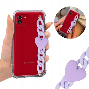 Etui Antishock BLINK Łańcuszek Top do SAMSUNG A03