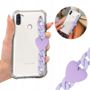 Etui Antishock BLINK Łańcuszek Top do SAMSUNG A11