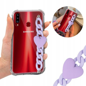 Etui Antishock BLINK Łańcuszek Top do SAMSUNG A20S